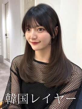 アミー 池袋(Ammy) 韓国レイヤー/レイヤーカット/顔周りカット/顔周りレイヤー