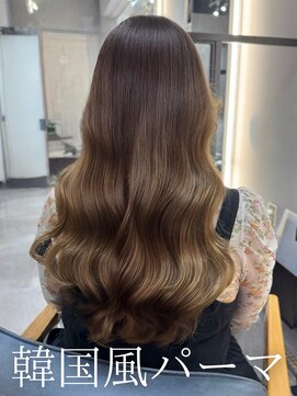 アミー 池袋(Ammy) himeri/韓国風パーマ/コテ巻き風パーマ/レイヤーカット/池袋