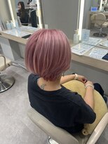 メロウバイケンジ(mellow by KENJE) ブリーチカラー/ダブルカラー/ピンクカラー