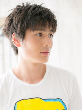 トニーアンドガイ メン 与野駅前店(TONI&GUY MEN) ダークアッシュ刈り上げないビジネスメンズショートj与野