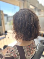 コティ(Kotii)&nbsp;くせ毛風ボブパーマ♪