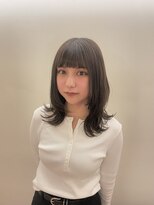 ファム 立町店(femme)&nbsp;ミディアムレイヤー×水素カラー