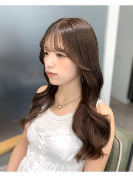 シェス 梅田茶屋町(shes) 透明感カラー×韓国風スタイル/アリサ