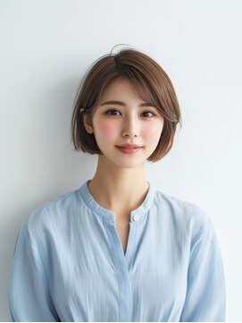 e.m.a プレミアムビューティーサロン 栄駅店(e.m.a PREMIUM BEAUTY SALON) ボブ/イメチェン/外ハネボブ/美髪/ワイドバング/髪型