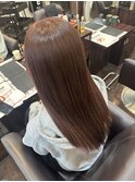 【大人気No.1】サラツヤヘアができるピンクのインナーカラー♪