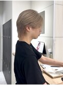 MEN’S HAIR/サーフカール/刈り上げセンターパート/渋谷