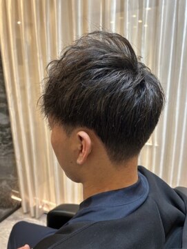 カミケンオム(kamiken. homme) パーマを生かしたメンズショート【カミケンオム/福島】