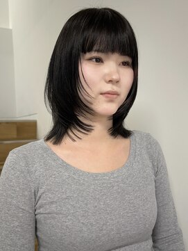 【 YOKE 】レイヤーボブ小顔フェイスレイヤー