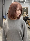 くすみピンクベージュ