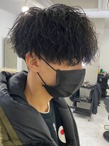 エルマーク 四条烏丸(L-MARK)&nbsp;波巻きパーマ/スパイラルパーマ/メンズ/眉毛/短髪/サーフカール