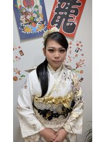 ヘアークラフト アンジュ(Hair craft ange)&nbsp;ポニーテール