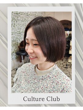 カルチャークラブ ボブスタイル　スクールカット