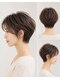 オプトゥニール(obtenir)の写真/ご自宅での再現性の高さが評判の《obtenir》のカット！クセやうねりを活かす技術でスタイルキープも楽々♪