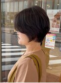 横浜駅ミセス４０代５０代６０代髪型ベリーショート