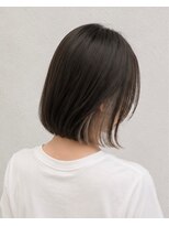 ブレンドバイハピネス(Blend by happiness)&nbsp;ナチュラルショート×インナー×ミルクティーカラー