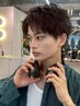 【学割U24/学生/水野限定】メンズカット+カラー+ダメーケアTr 7400
