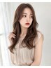 【髪質改善/ヘッドスパ】カット+カラ-+高濃度水素ウルトワTR+5分スパ ￥17500