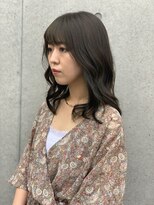 エッジ 下北沢(edge.)&nbsp;透明感ミントカラー×レイヤーカット　edge.下北沢