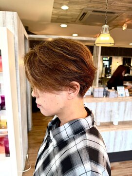 ヘアショップエヌアンドエー 久喜店(hairshop N&A) ショートレイヤーで骨格補正ふんわり小顔見せ朝ラクヘア