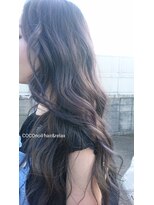 ココノイル ヘア アンド リラックス(COCOnoil hair&relax)&nbsp;グレージュパープル　イルミナカラー＆ＴＨＲＯＷカラー