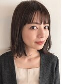 【VEIN】切りっぱなし 外ハネ ボブ 青山
