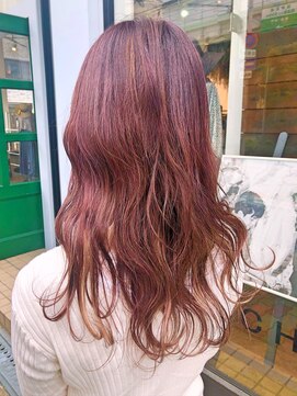 アナログ(ANALOGUE) 【ANALOGUE】艶感たっぷりボルドーレッド×ハイライトデザイン