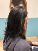 ロンド レグリーズ 立川(Lond leglise)&nbsp;大人ミディ/毛先パーマ/簡単スタイリング/小顔〈深味信也〉