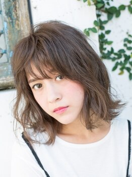 ヘアガーデン(HAIR garden)の写真/【当店人気No.1★オーガニックカラー+カット+インフェノムTr】ナチュラル志向の大人女性がリスペクト♪