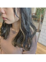 アルマヘアー(Alma hair by murasaki)&nbsp;◎ダークネイビー×◎耳下ハイライト◎