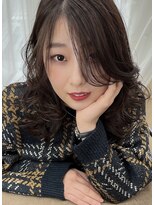 ヘアー カフェ コトノハ(hair cafe kotonoha)&nbsp;【コトノハ】韓国ヘアくびれ抜け感20代30代40代　鎖骨ミディアム