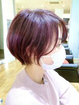 ヘアーアンドスパ フラップス(FLAPS) ショートボブ