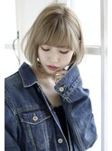 ＃前下がりボブ/小顔に見せるヘア/前髪カット/大人可愛い浦和c6