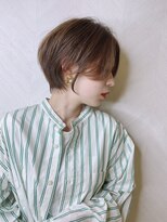 ロンド ストラーダ 心斎橋(Lond strada)&nbsp;ショート×ハイライト白髪ぼかし×シルキーベージュ[心斎橋]