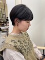 ヘアポケット スタイル店(HAIR POCKET) 前髪ありの丸みショート☆カジュアルな雰囲気が好きな方へ☆