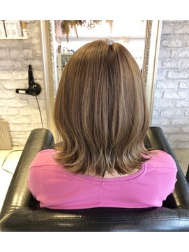 ヘアー アトリエ エゴン(hair atelier EGON) 透明感カラー