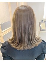 ガリカ 渋谷(Gallica)&nbsp;オリーブべージュ×外はねミディアム