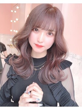 ルイ(LOUIS) 【 LOUIS 】ブリーチなしで叶う チョコレートピンク