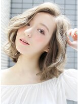 ヘアリゾートエーアイ 北千住店(hair resort Ai)&nbsp;綺麗め無造作カールボブ