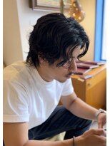 フォーコーナーズカットショップフェイビーズ 名古屋西(FourCornersCutShop favey's)&nbsp;ウェビーなルードパーマ