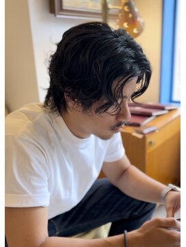 フォーコーナーズカットショップフェイビーズ 名古屋西(FourCornersCutShop favey's) ウェビーなルードパーマ