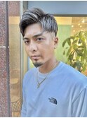 「男らしいヘア」ツーブロアップバング