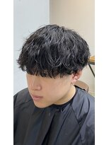 エルオム(EL.HOMME)&nbsp;【RYUYA】束感マッシュ×緩め波巻きスパイラルパーマ