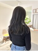 【CROP】細めハイライト×暗めカラー