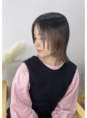 ブリーチメッシュ×レイヤーボブ