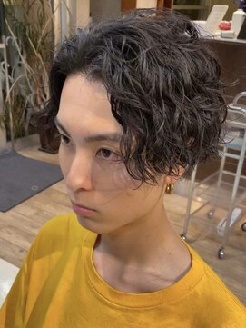 ローウェ バイ フィフス 立川メンズサロン(Louwe by fifth) メンズマッシュメンズヘア波巻きスパイラルパーマ波巻きパーマ