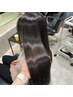 【美髪フルコース】髪質改善Reluster+カット+美髪カラー+マイフォースTR