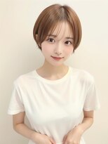 レビジュヘアー 桂店(LEVIJU HAIR) 20代30代40代大人可愛いワンサイドひし形ショートボブ☆