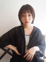 ガーランド (Garland)&nbsp;切りっぱなしボブ/ピンクベージュ/前髪/グレージュ/原宿