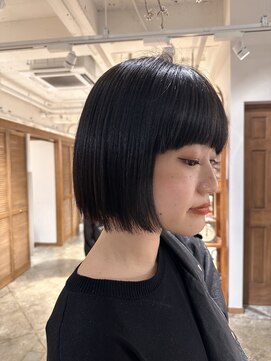 リジェール 鶴舞店 ボブ×髪質改善ストレート