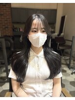 シェノン 梅田(CHAINON)&nbsp;韓国ヘア×レイヤーカット×グレージュカラー